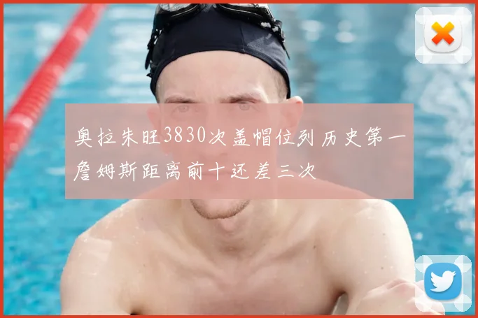 奥拉朱旺3830次盖帽位列历史第一詹姆斯距离前十还差三次